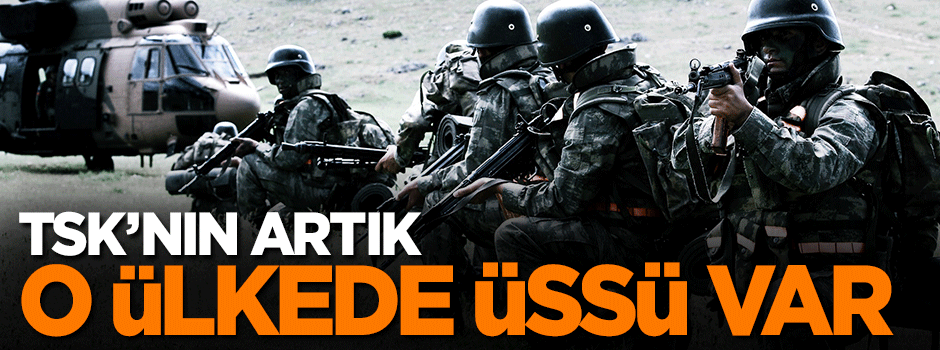 Katar'daki TSK üssü devreye girdi