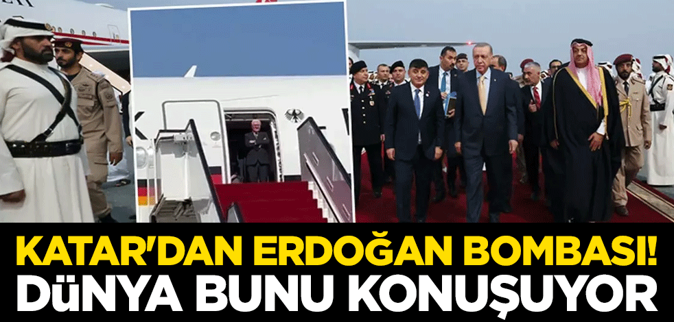 Katar'dan Erdoğan bombası! Dünya bunu konuşuyor