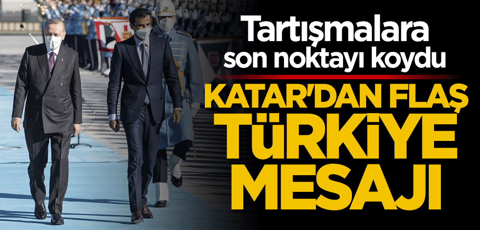 Katar'dan flaş Türkiye açıklaması: Devam edeceğiz