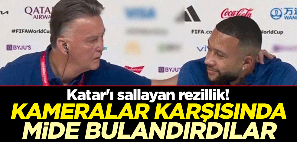 Katar'ı sallayan rezillik! Arjantin maçı öncesi Hollanda Teknik Direktörü Louis Van Gaal mide bulandırdı