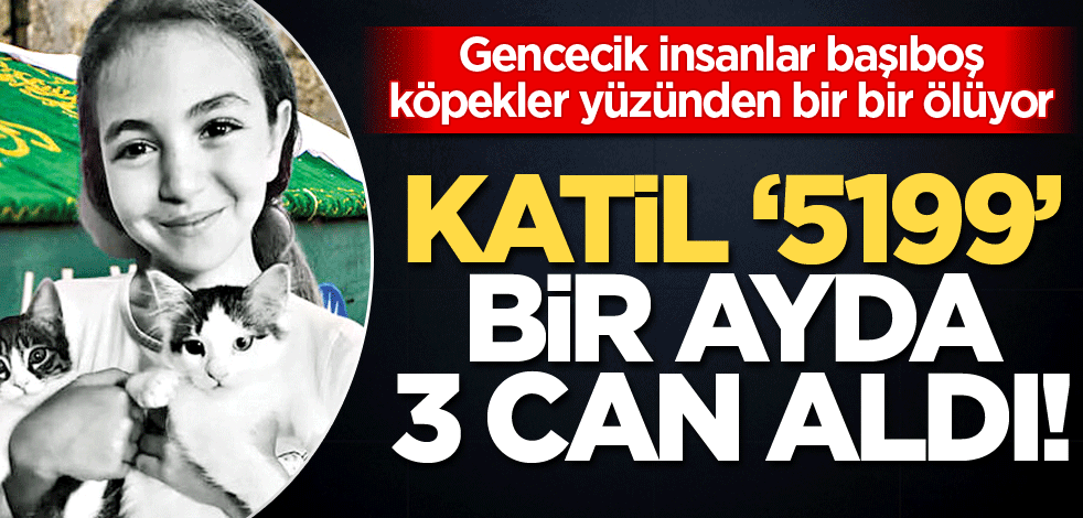 Katil ‘5199’, bir ayda 3 can aldı!