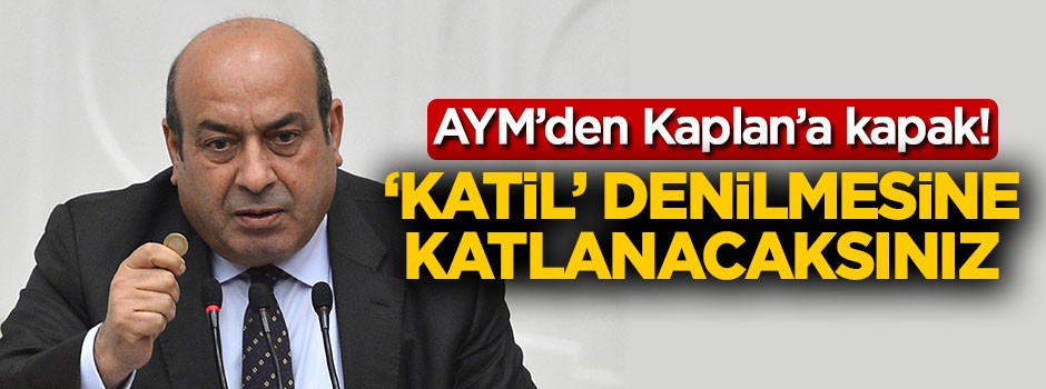 'Katil' denilmesine katlanacaksınız!