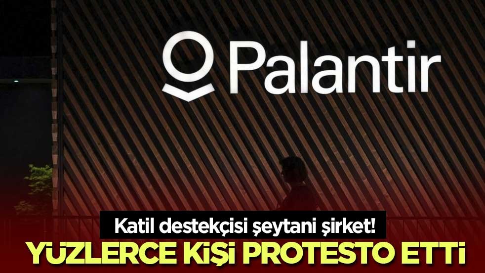 Katil destekçisi şeytani şirket! Yüzlerce kişi protesto etti