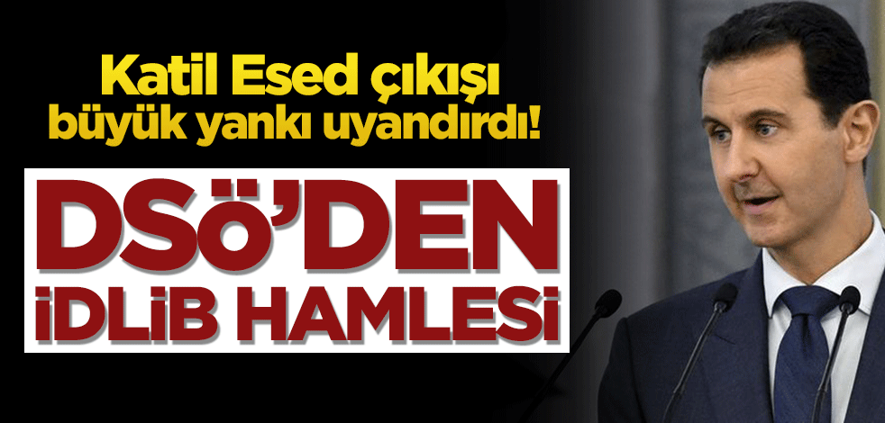 Katil Esed çıkışı büyük yankı uyandırdı! DSÖ'den İdlib hamlesi