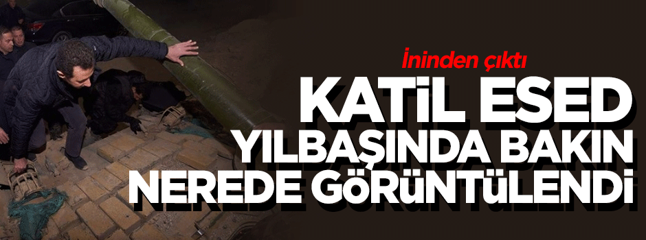 Katil Esed Hristiyanların noelini askerleriyle kutladı