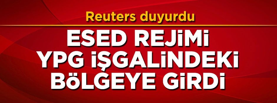Katil Esed rejiminin YPG işgalindeki bölgeye girdiği iddia edildi