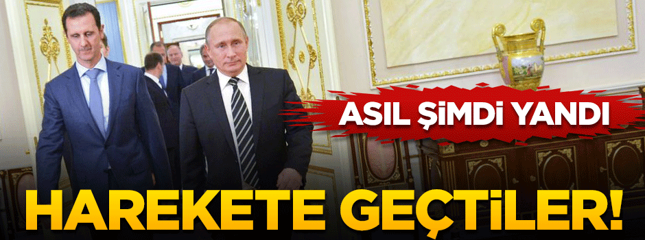 Katil Esed şimdi yandı: Harekete geçtiler!