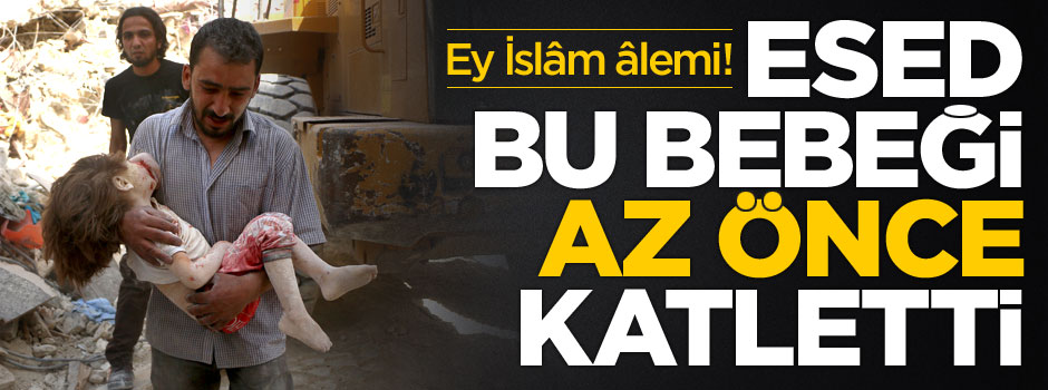 Katil Esed yine sivilleri vurdu