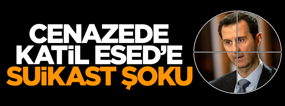 Katil Esed'e suikast girişimi