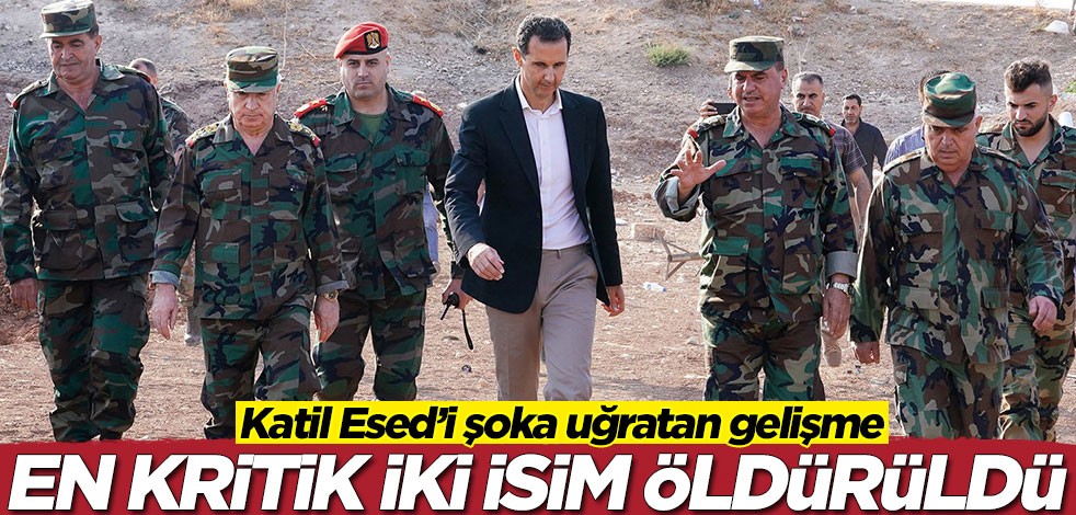 Katil Esed’i şoka uğratan gelişme! En kritik iki isim öldürüldü