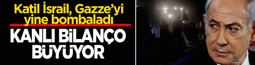 Katil İsrail, Gazze’de zabıta merkezini vurdu: Kanlı bilanço büyüyor