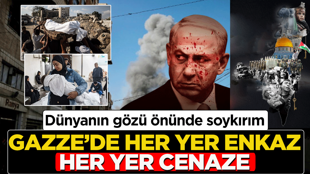 Katil İsrail Gazze’yi vurmaya devam ediyor! Enkaz altından cenazeler fışkırıyor: Şehit sayısı korkunç rakama ulaştı
