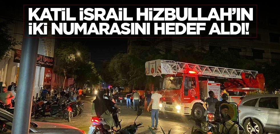 Katil İsrail Hizbullah’ın iki numarasını hedef aldı!