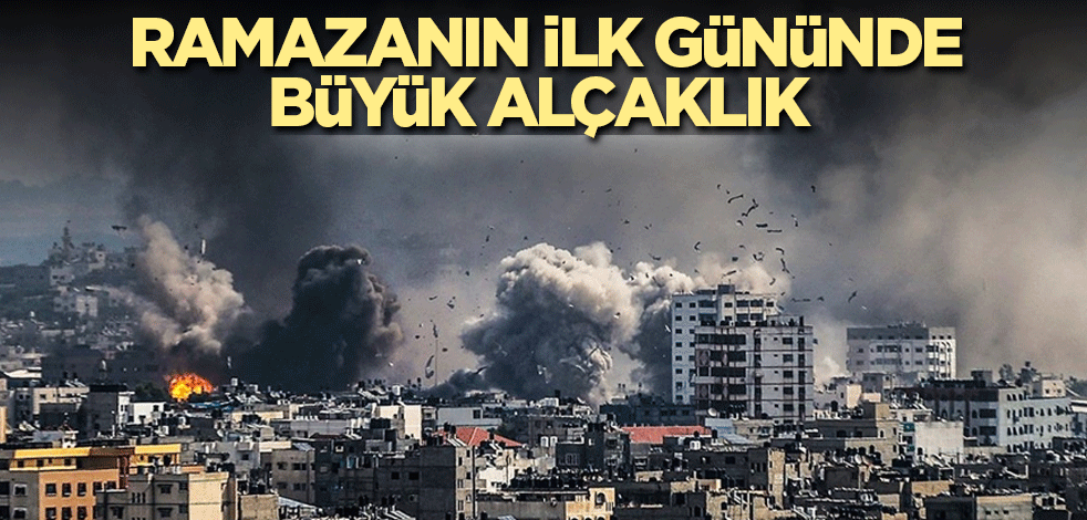 Katil İsrail, ramazanın ilk gününde onlarca Filistinliyi katletti!