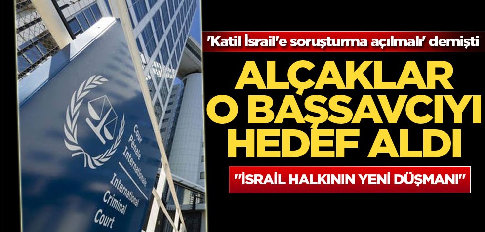 'Katil İsrail'e soruşturma açılmalı' demişti! Alçaklar o başsavcıyı hedef aldı
