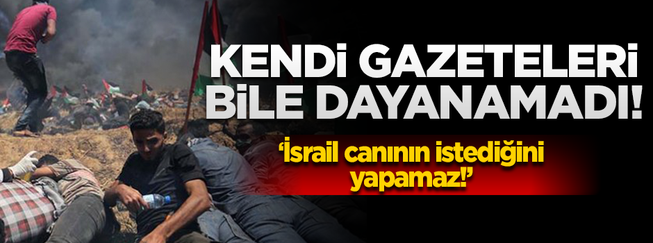 Katil İsrail'in katliamı dünya'da böyle yankı buldu!
