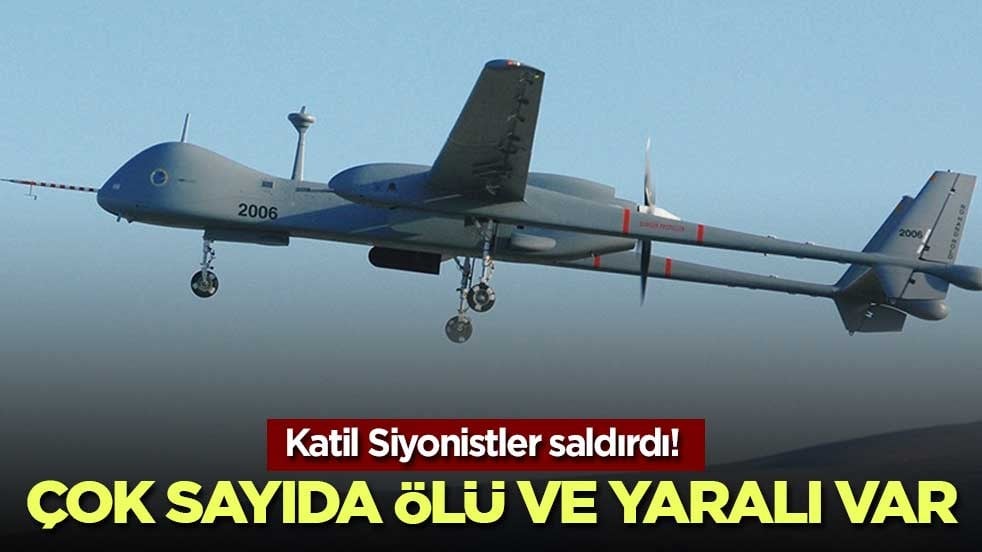 Katil Siyonistler saldırdı! Çok sayıda ölü ve yaralı var