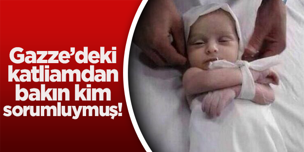 Katil siyonistten pişkin açıklama: Ölümlerden Hamas suçlu!