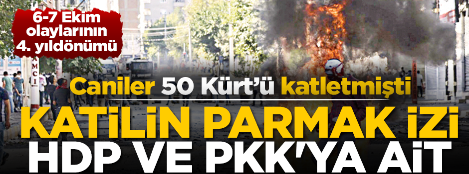 Katilin parmak izi, HDP ve PKK'ya ait