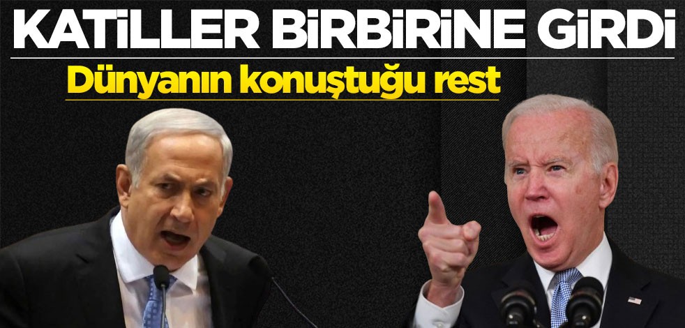 Katiller birbirine girdi! Dünya bu açıklamayı konuşuyor