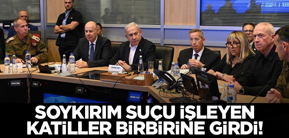 Katiller birbirine girdi! Netenyahu'dan Savaş Kabinesi'nden istifa eden Gantz'a cevap