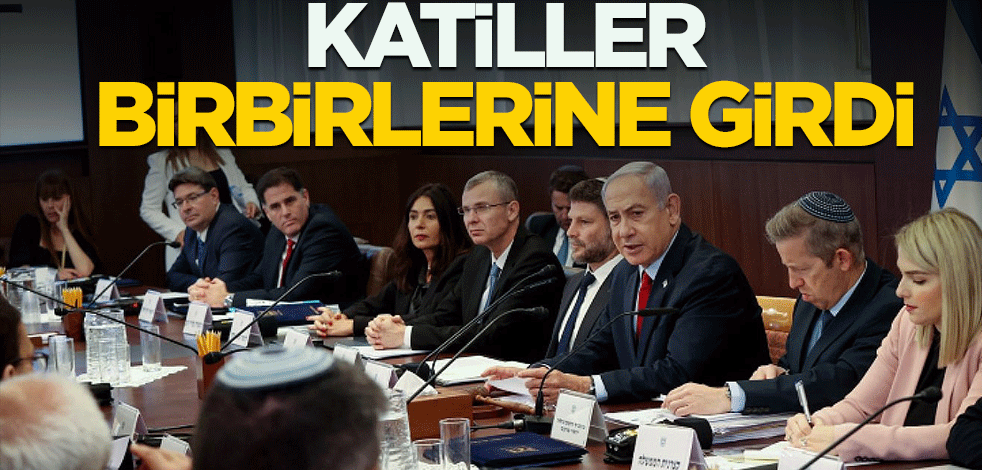 Katiller birbirlerine girdi