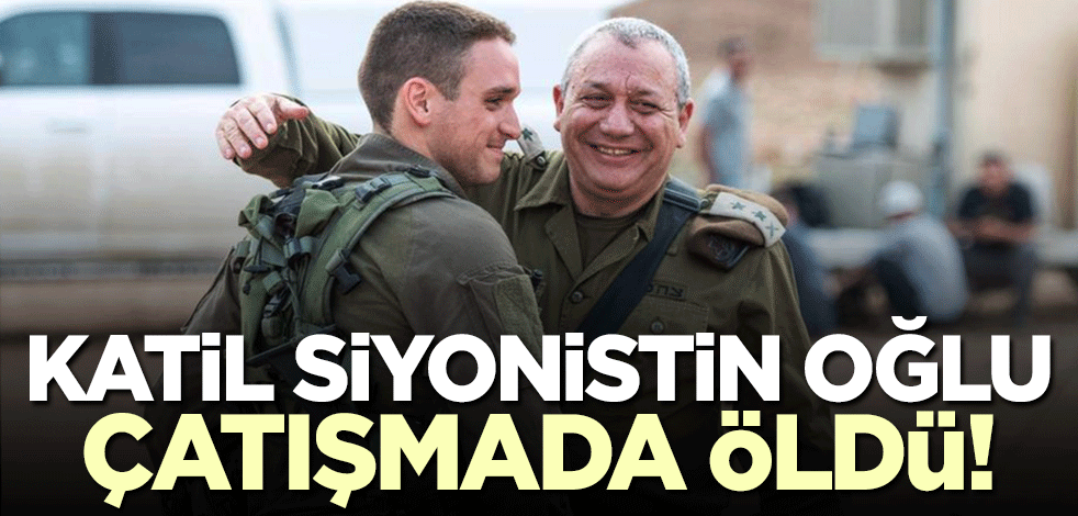 Katillerin Savaş Kabinesi üyesi Eizenkot'un oğlu mücahidler tarafından öldürüldü!