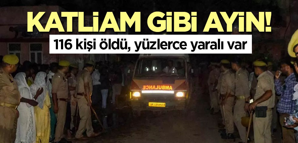Katliam gibi ayin: 116 kişi öldü, yüzlerce yaralı var
