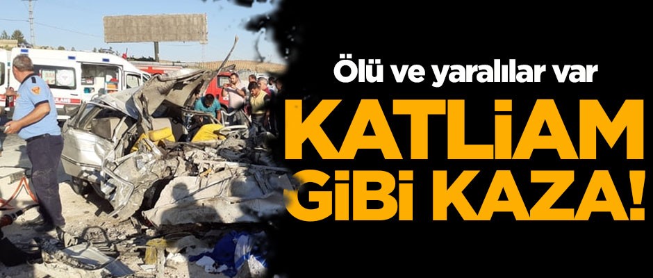 Katliam gibi kaza! Ölü ve yaralılar var