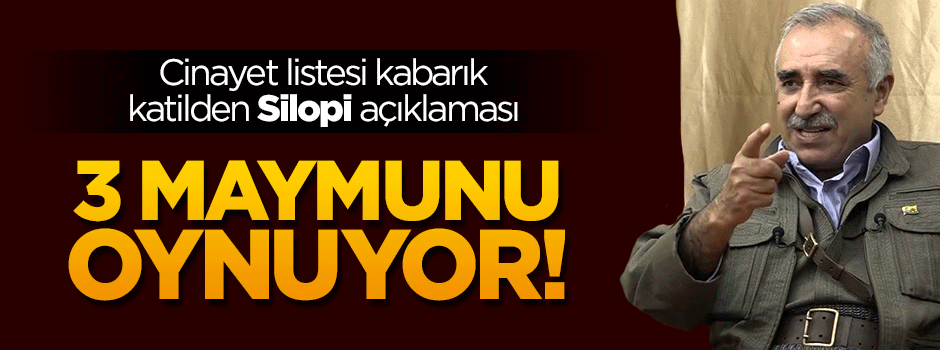 Katliam listesi kabarık PKK'dan silopi açıklaması: Bu bir suçtur