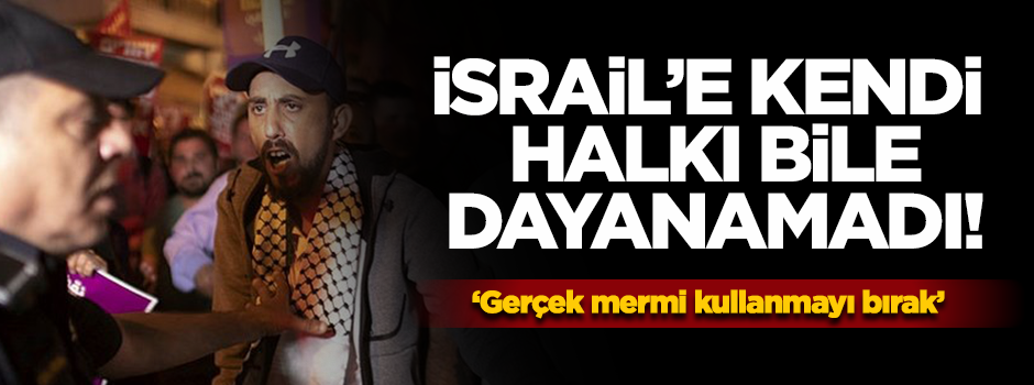 Katliama kendi halkı da tepki gösterdi!