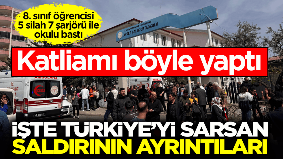 Katliamı böyle yaptı! İşte Türkiye’yi sarsan saldırının ayrıntıları