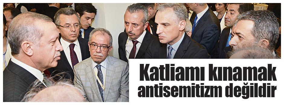 Katliamı kınamak antisemitizm değildir