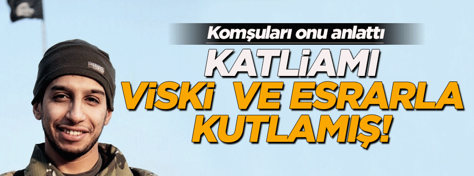 'Katliamı viski ve esrar içerek kutlamış'