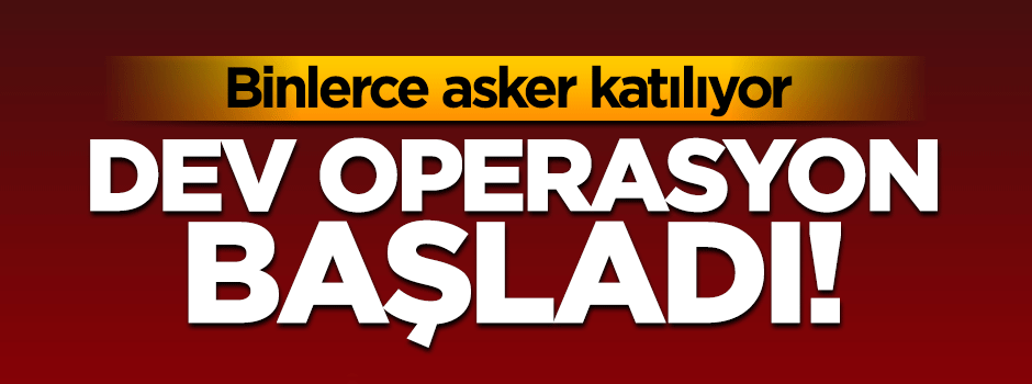 Kato Dağı’nda büyük operasyon başladı!
