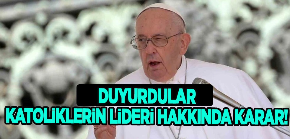 Katoliklerin lideri Papa Francis'ın ameliyatı hakkında tedirgin eden yorum gelmişti! Şok açıklama: İptal edildi