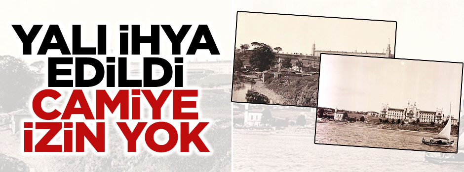 Kavak İskele Camii'nin ihyasında onay yok