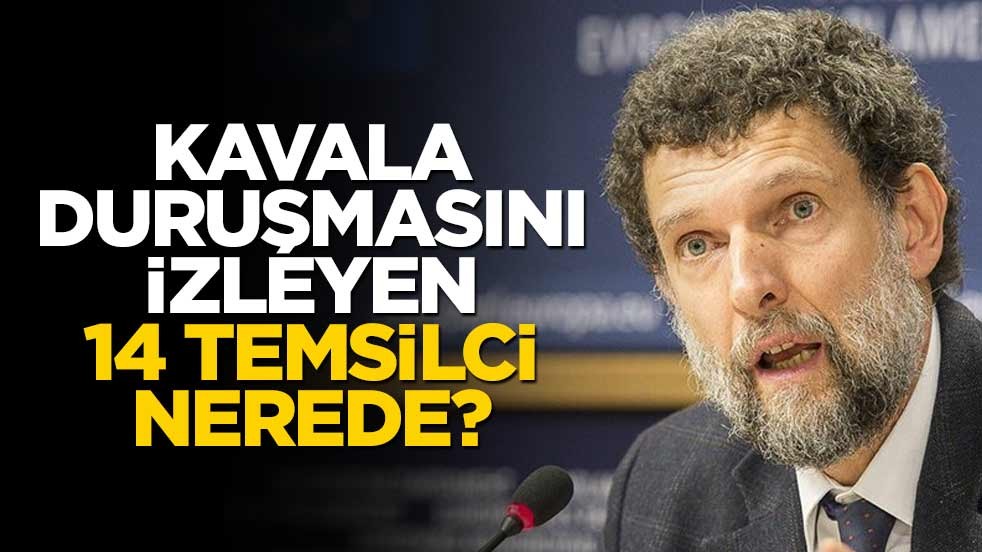 Kavala duruşmasını izleyen 14 temsilci nerede?