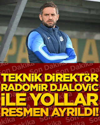 Kayserispor'da kan değişimi! Teknik direktör Radomir Djalovic ile yollar resmen ayrıldı!