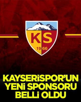 Kayserispor’un yeni sponsoru belli oldu