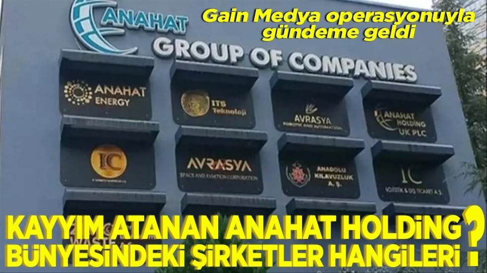 Kayyım atanan Anahat Holding bünyesindeki şirketler hangileri?