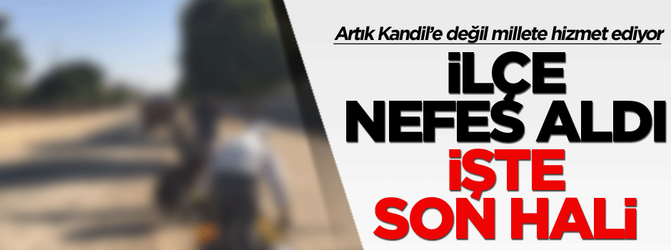 Kayyım sonrası ilçe nefes aldı, işte son hali