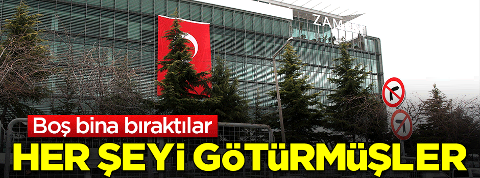 Kayyıma boş bina teslim ettiler!