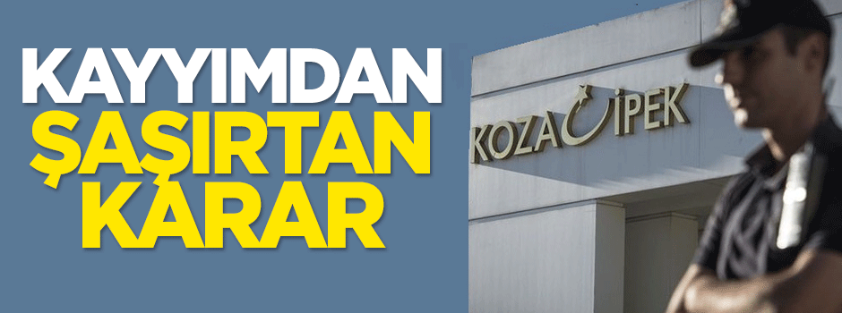 Kayyımdan şaşırtan karar