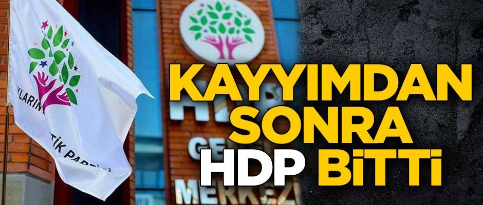 Kayyımdan sonra HDP bitti!