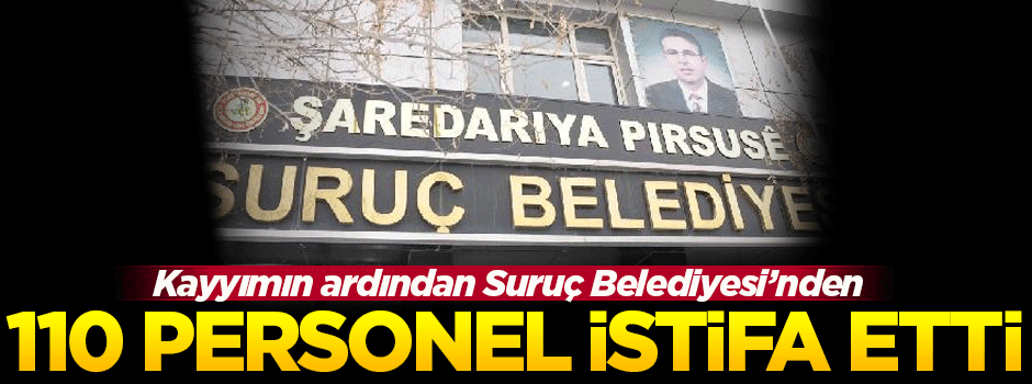 Kayyımın ardından Suruç'ta istifalar geldi