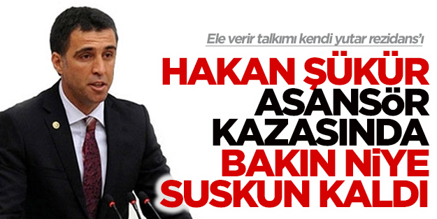 'Kaza suskunu' Hakan Şükür o rezidanstan ofis almış!