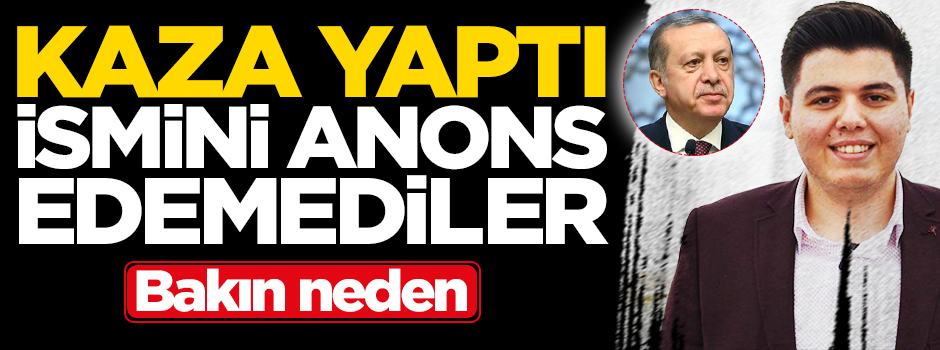 Kaza yaptı, isim benzerliği yüzünden anons edemediler