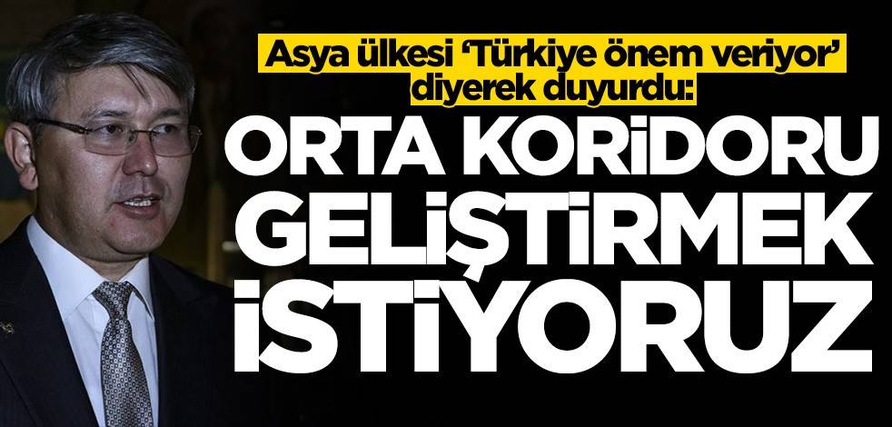 Kazakistan'dan Türkiye açıklaması