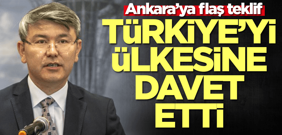 Kazakistan'dan Türkiye'ye flaş teklif